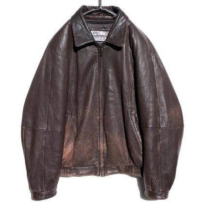  ΡWILSONSۥơ 󥰥 åץå 쥶㥱å 饤ʡդ1990's-Vintage Single Leather Jacket