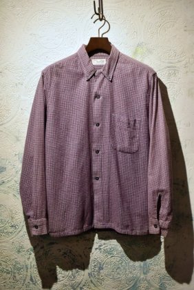 古着 通販　us 1960s cotton flannel shirt