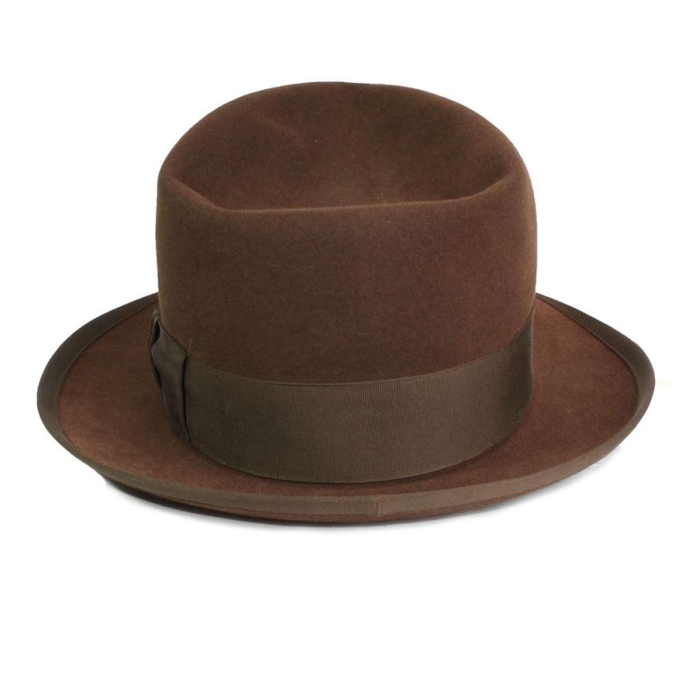 ステットソン ウィペット ヴィンテージ フェドラ ハット【Royal Stetson Whippet】【1950's-】7 1/8 D.Brown