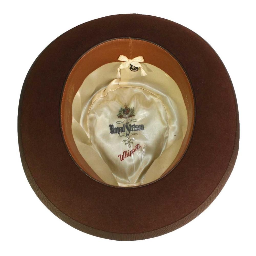 ヴィンテージ ROYAL STETSON ステットソン サイズ ７ 56cm ブラウン 茶