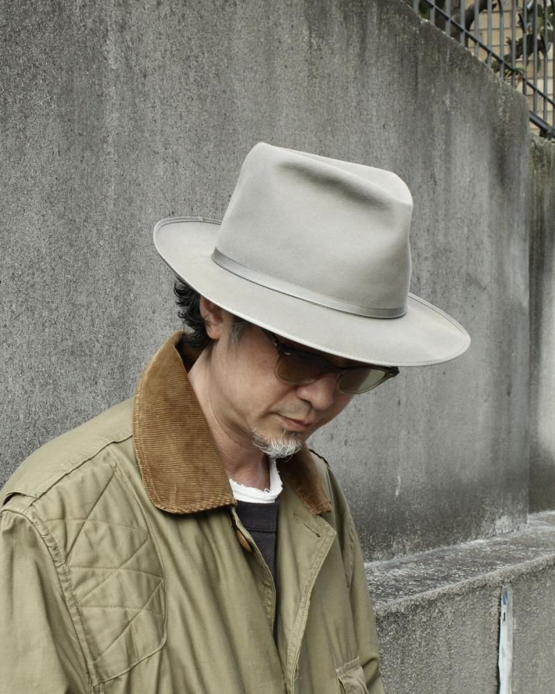 Borsalino ALESSANDRIA 極上のつば広ハット ￥6万程-