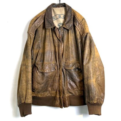 古着 通販　【MID WAY】ヴィンテージ A-2スタイル レザージャケット【1980's-】Vintage Leather Jacket