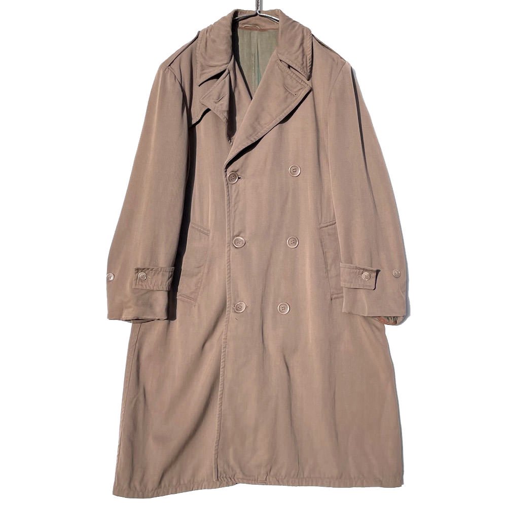 古着 通販 【AERO OF BOSTON】ヴィンテージ ウールギャバジン トレンチコート【1950's-】Vintage Wool Gabardine Coat