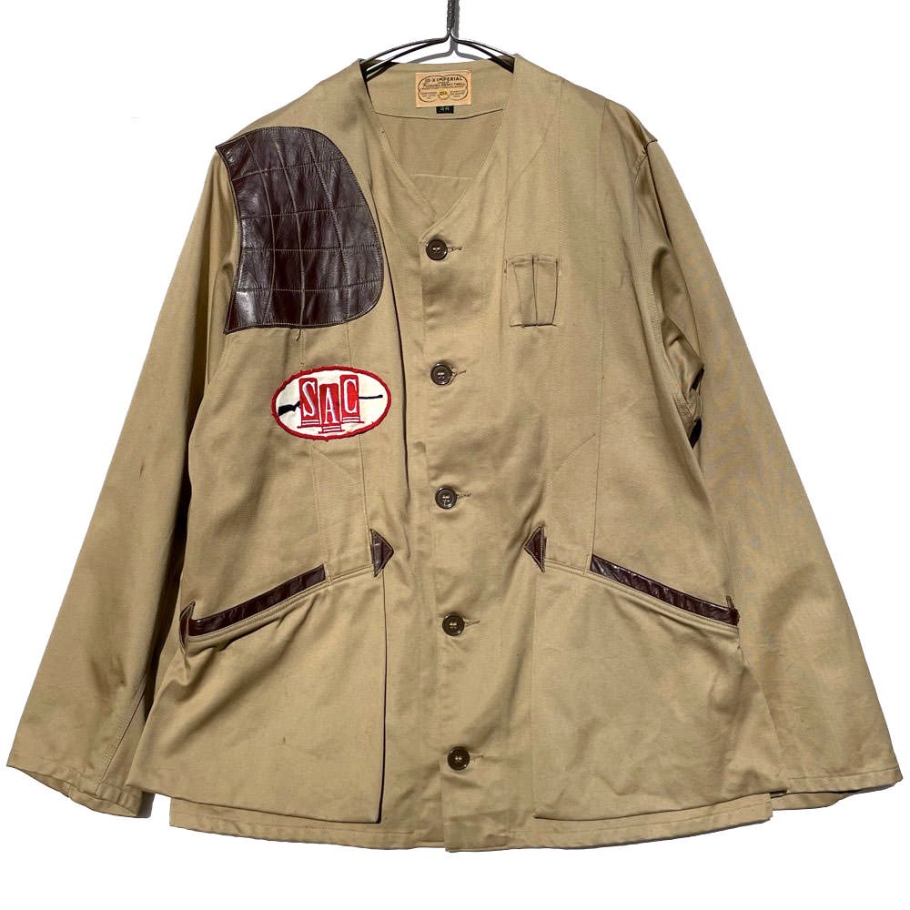 【10-X IMPERIAL Reeves ARMY TWILL】ヴィンテージ シューティングジャケット【1940's-】Vintage  Shooting Jacket