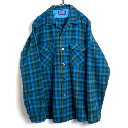  ΡڥɥȥPENDLETONۥơ ץ󥫥顼 륷ġ1960's-Vintage Wool Shirt