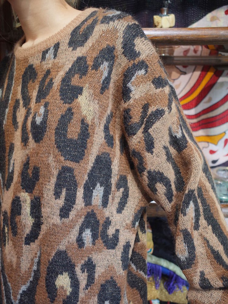 Escada leopard cardigan order sweater