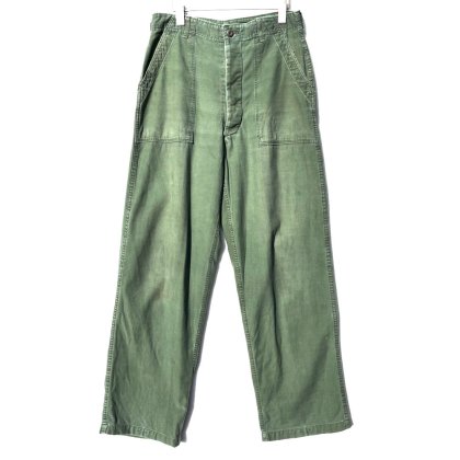  ΡU.S.ARMYۥߥ꥿꡼ եƥѥ ٥ѥġ1970's-Vintage Military Fatigue Pants Utility Trousers W-30