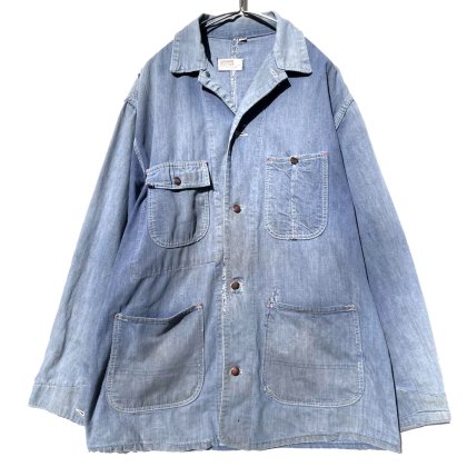  ΡMontgomery Wardۥơ ϥ С ǥ˥ॸ㥱åȡ1970's-Vintage Denim Coverall Jacket