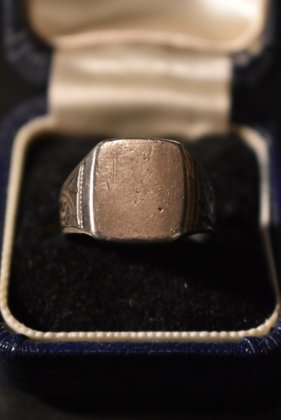  ΡVintage silver signet ring ơ С ͥå  