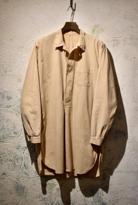  Ρ1940s~ cotton guranpha shirt