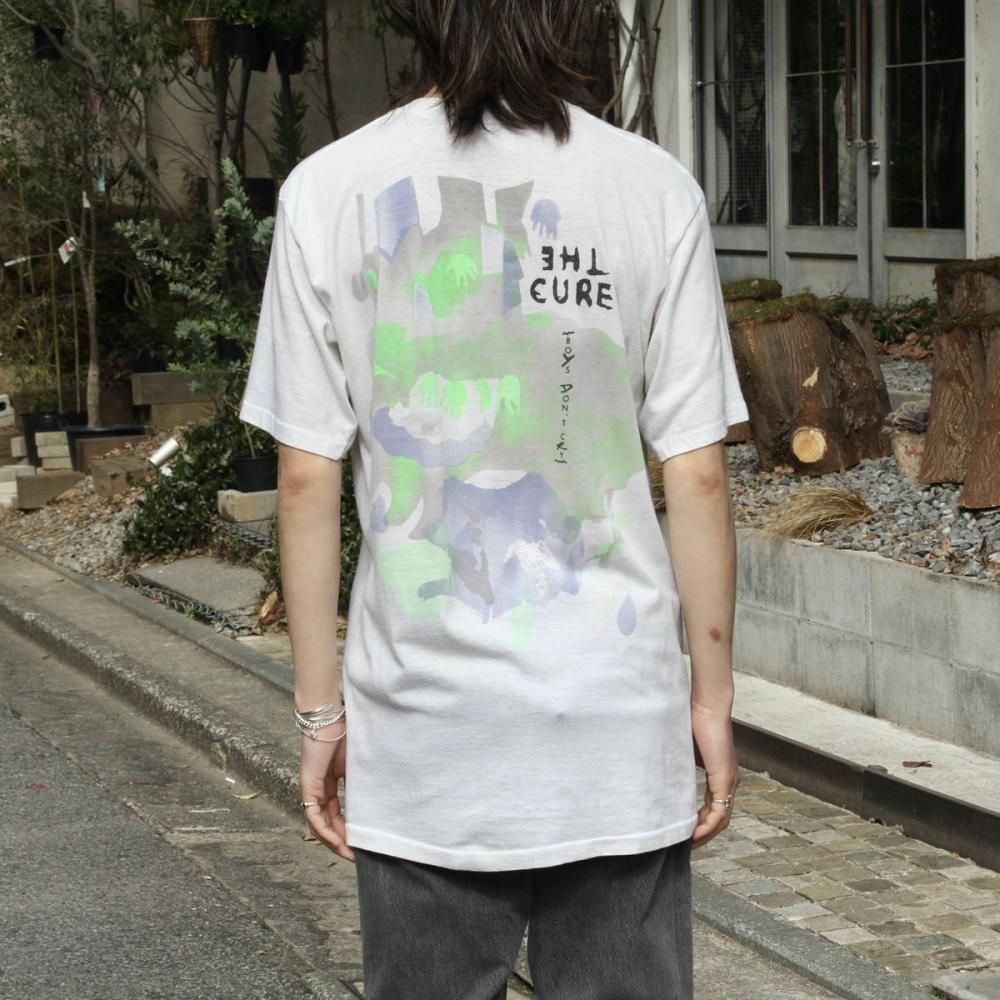 THE CURE ヴィンテージ Tシャツ 激レア品】80s The Cure Tシャツ キュアー ヴィンテージ XL