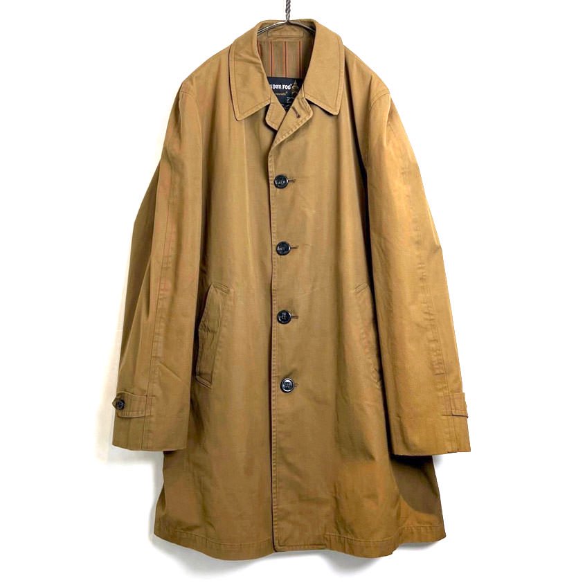 【LONDON FOG】ヴィンテージ ハーフレングス バルカラーコート【1970's-】Vintage Half Length Bal Collar  Coat