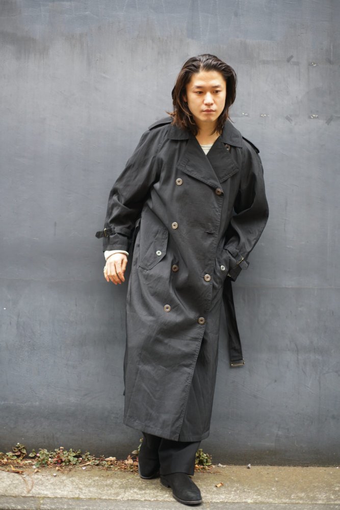 ヴィンテージ ナイロントレンチコート【1980's-】Vintage Trench Coat