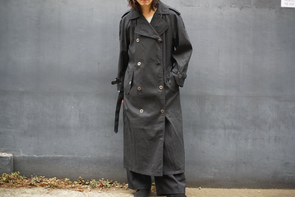 ヴィンテージ ナイロントレンチコート【1980's-】Vintage Trench Coat