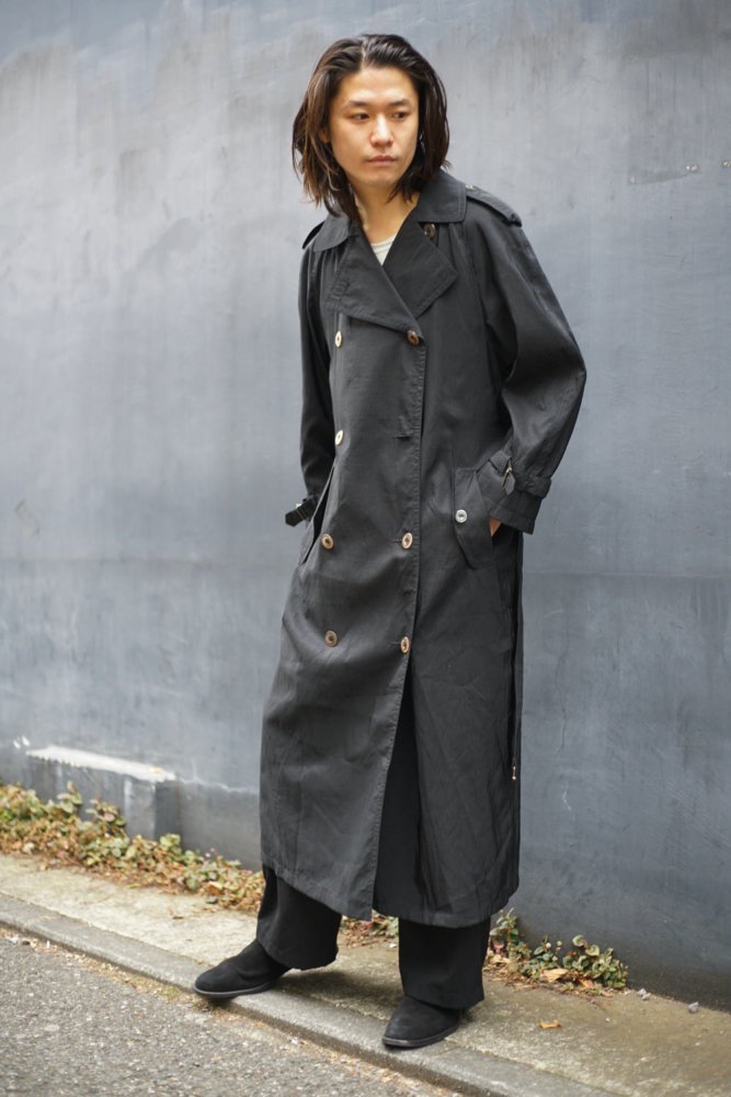 ヴィンテージ ナイロントレンチコート【1980's-】Vintage Trench Coat