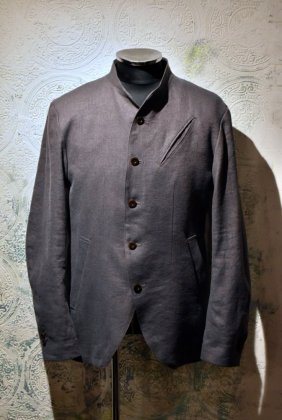古着 通販　Verthandi Jhonny silk linen jacket ヴェルザンディ シルクリネン テーラードジャケット 