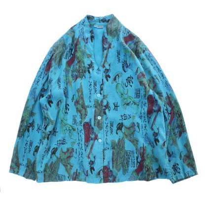 古着 通販　ヴィンテージ レーヨン ジャケット【Tianello】【1980's-】Garment Dye Japanese Design 