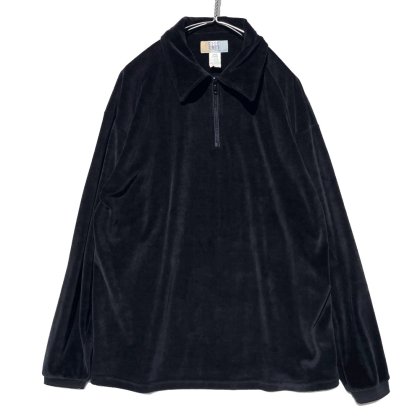  ΡCITY STREETSۥơ ϡեå ٥ġ1990's-Vintage Half Zip Velour Shirt