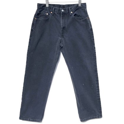  Ρ꡼Х 550 ֥åLevis 550-0260Vintage Black Denim Pants W-34