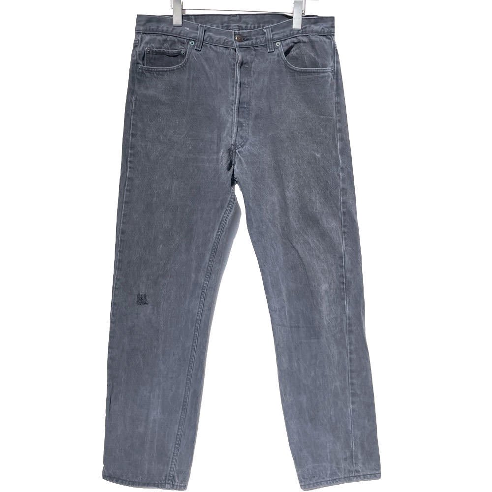 リーバイス 501 ブラック 先染め【Levis 501-0660 Made in USA】【1990's-】Vintage Black Denim  Pants W-35