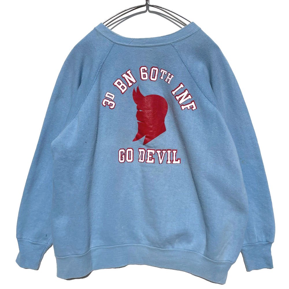 【Go Devils - U.S.Army】ヴィンテージ スウェットシャツ【1960's-】Vintage Sweat Shirt