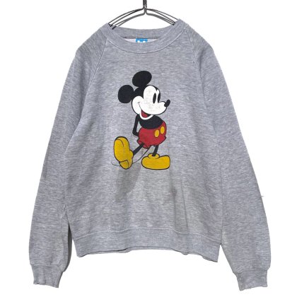 古着 通販　オールド ミッキー【Mickey - Made In USA】ヴィンテージ ディズニーオフィシャル スウェットシャツ【1980's-】Vintage Sweat Shirt