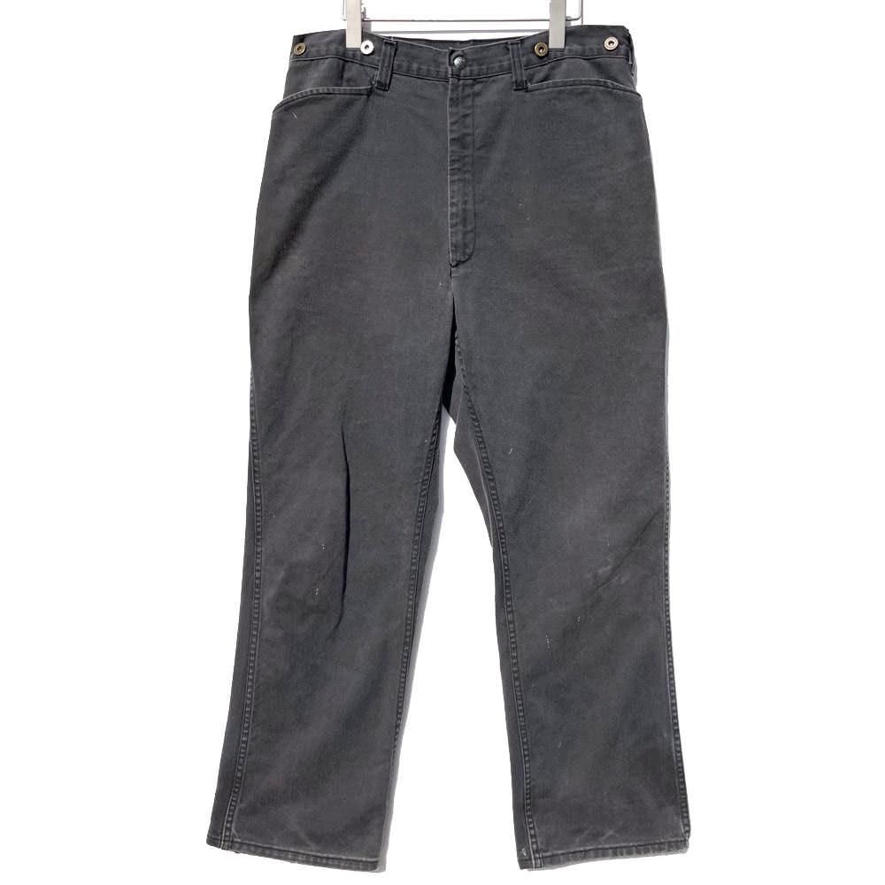 【CAN'T BUST'EM FRISKO JEENS】キャントバステム フリスコジーンズ ブラック【1960's-】Vintage Work  Pants W-34