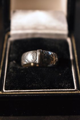 古着 通販　British 1888s silver ring