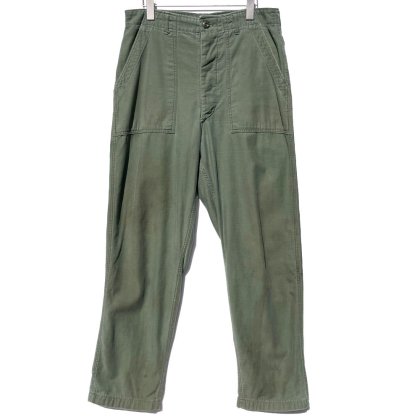 古着 通販　【U.S.ARMY】ミリタリー ファティーグパンツ ベイカーパンツ【1973's】Vintage Military Fatigue Pants Utility Trousers W-31