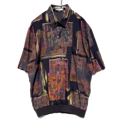  ΡNorm Thompsonۥơ S/S ȥץ 졼 ֥ġ1990's-Vintage Rib Shirt