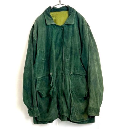  Ρơ ǥ ɥ㥱åȡ1980's-Vintage Deerskin Leather Field Jacket