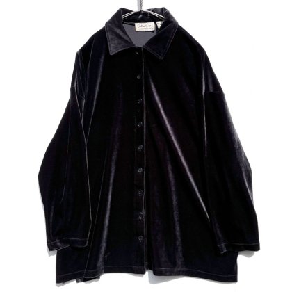  ΡExtra Pointۥơ ӥå륨å ٥ġ1990's-Vintage Velour Shirt