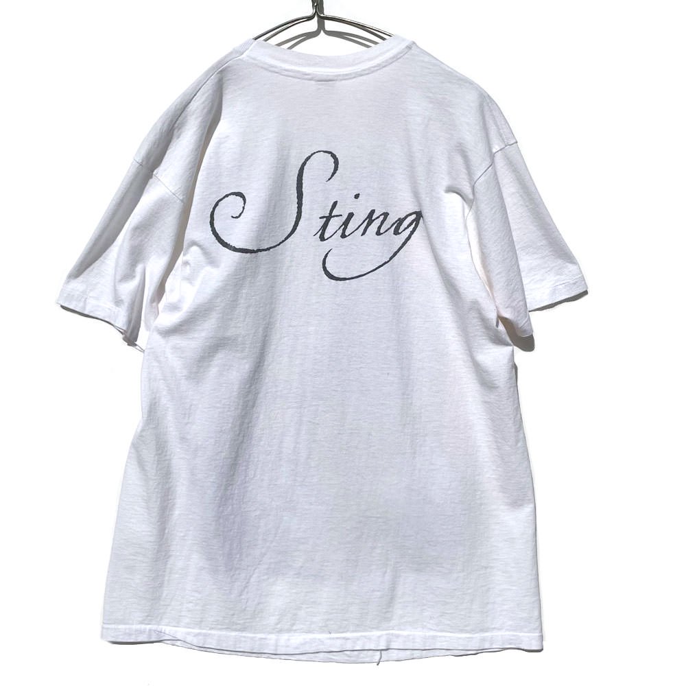 スティング Sting ヴィンテージ ツアー Tシャツ-