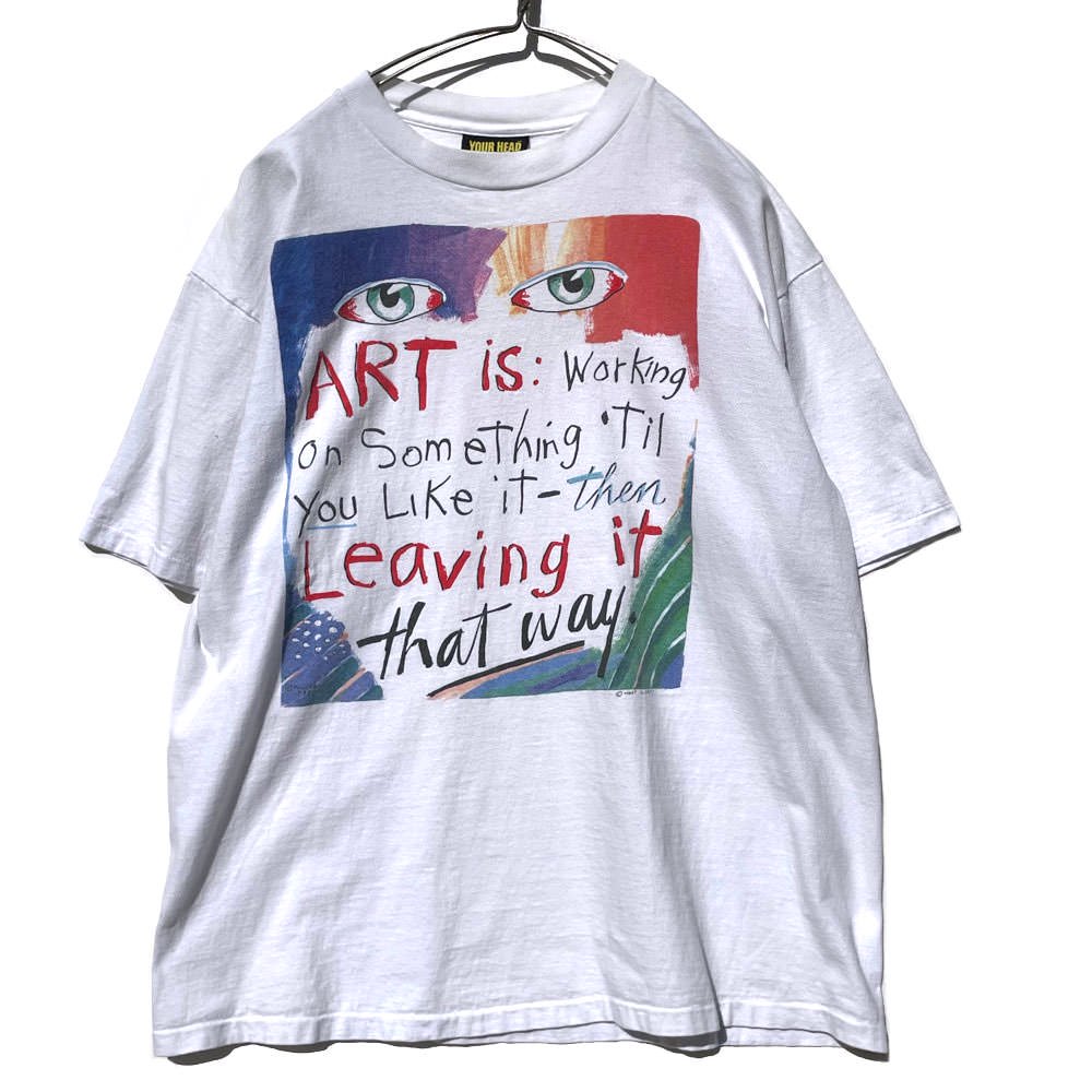 【Fred Babb - Made In USA】ヴィンテージ アートプリント Tシャツ【1990's-】Vintage Art Print  T-Shirt
