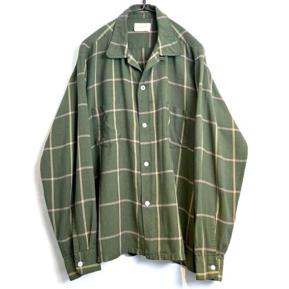  ΡBRENTۥơ 롼ץ顼 ġ1960'sVintage Loop Collar Rayon Shirt