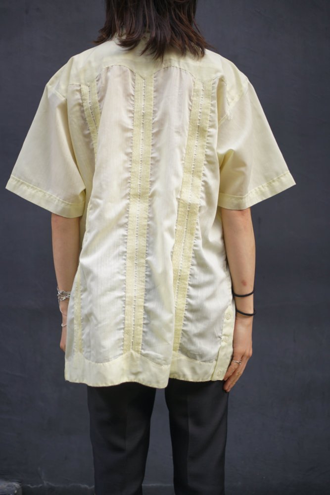 【Caracol】ヴィンテージ キューバシャツ【1980's-】Vintage Cuba Shirt