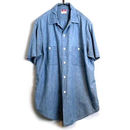  ΡBIG MACۥơ S/S ֥졼ġ1960'sVintage S/S Chambray Shirt