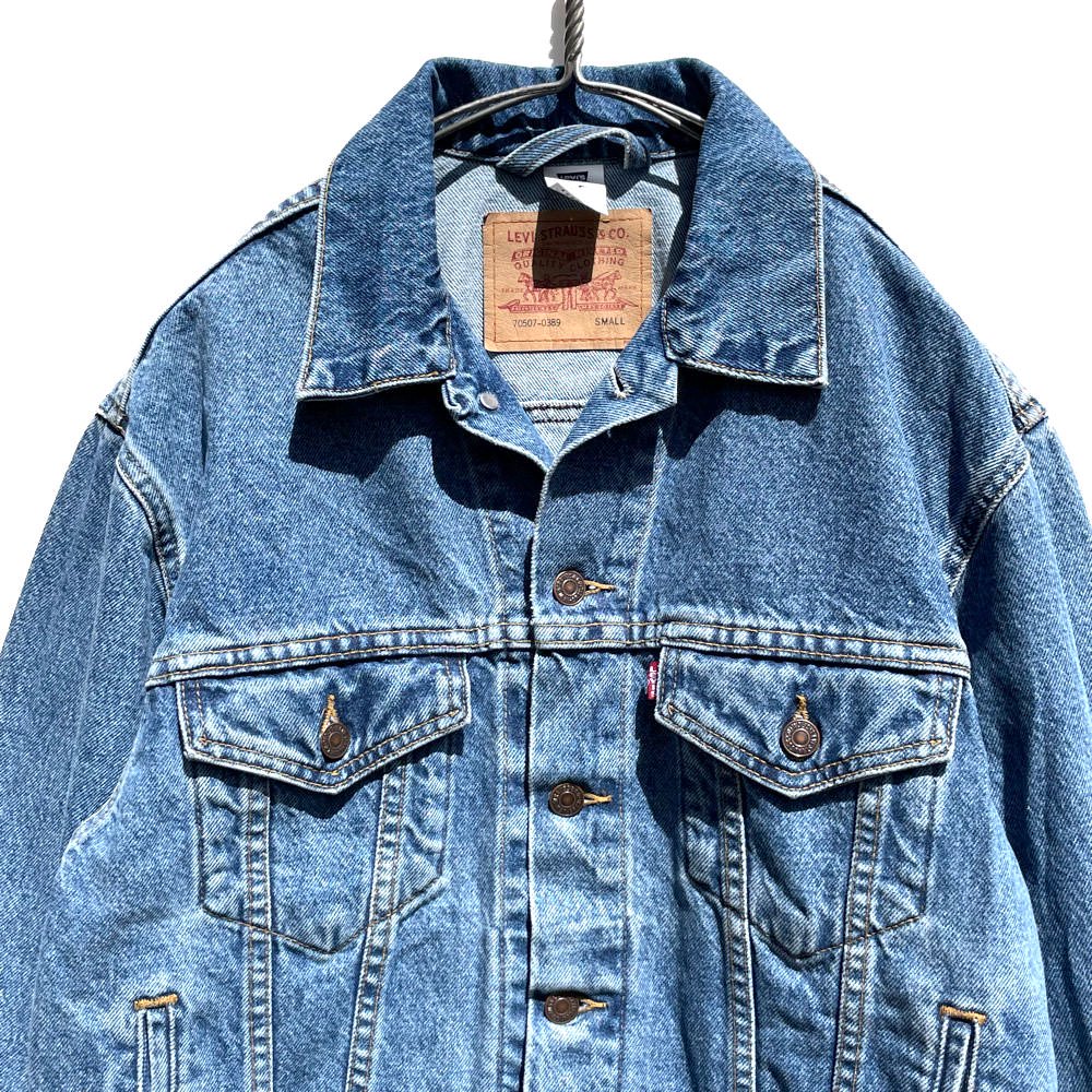 リーバイス 70507【Levi's 70507-0389】デニムジャケット 【Made In Mexico】Vintage Denim Jacket