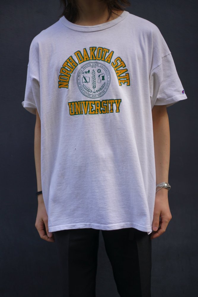 チャンピオン トリコタグ【Champion】ヴィンテージ カレッジTシャツ【1980's-】Vintage T-Shirt