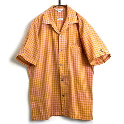  ΡCaliforniaۥơ S/S 롼ץ顼ġ1960's-Vintage S/S Loop Collar Shirt