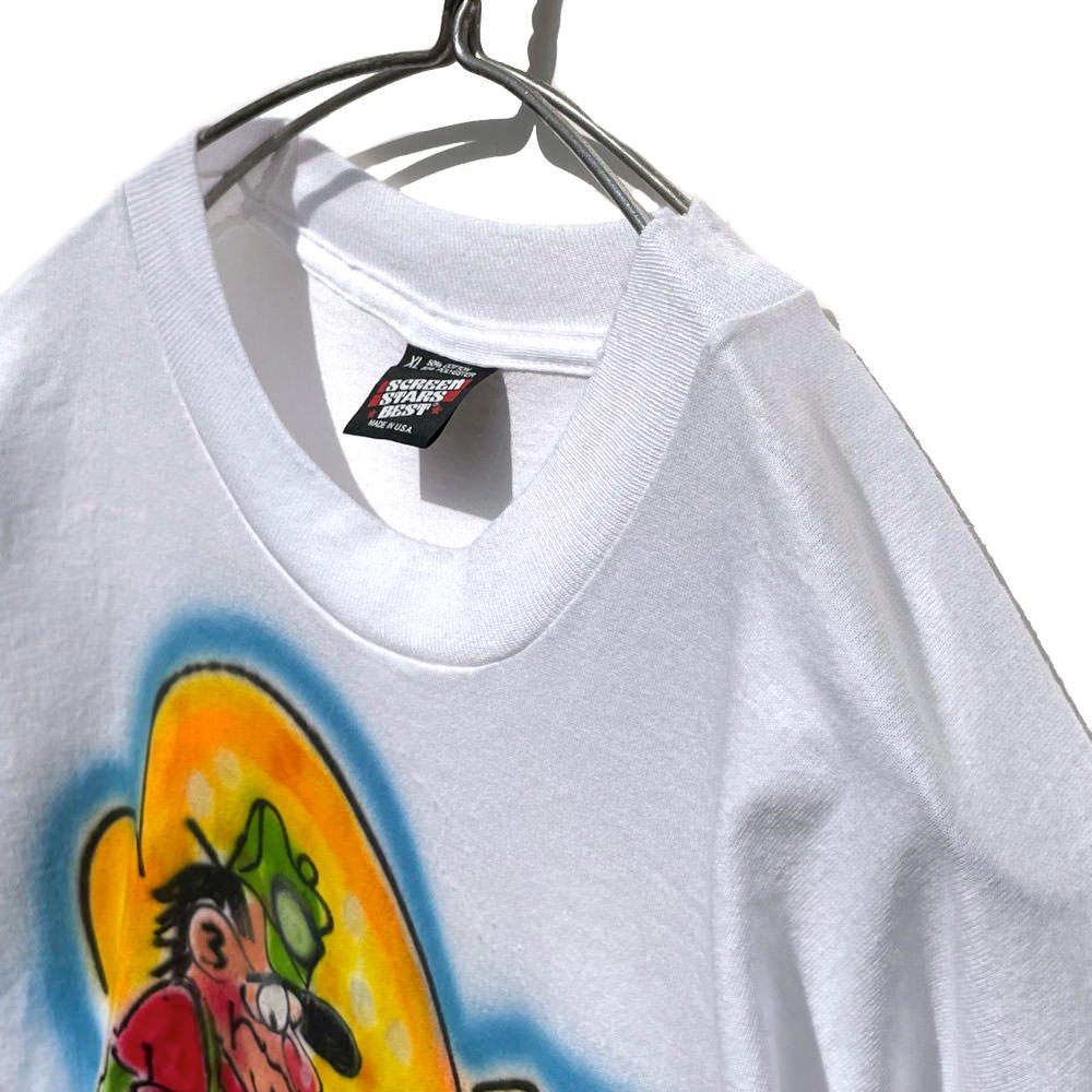 80s ヴィンテージ ビンテージ スプレーアート 1981 Tシャツ USA製40年代