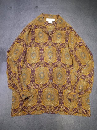 古着 通販　Arabesque Silk Shirt