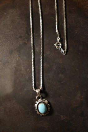  ΡVintage silver  turquoise necklace ơ С  ͥå쥹 