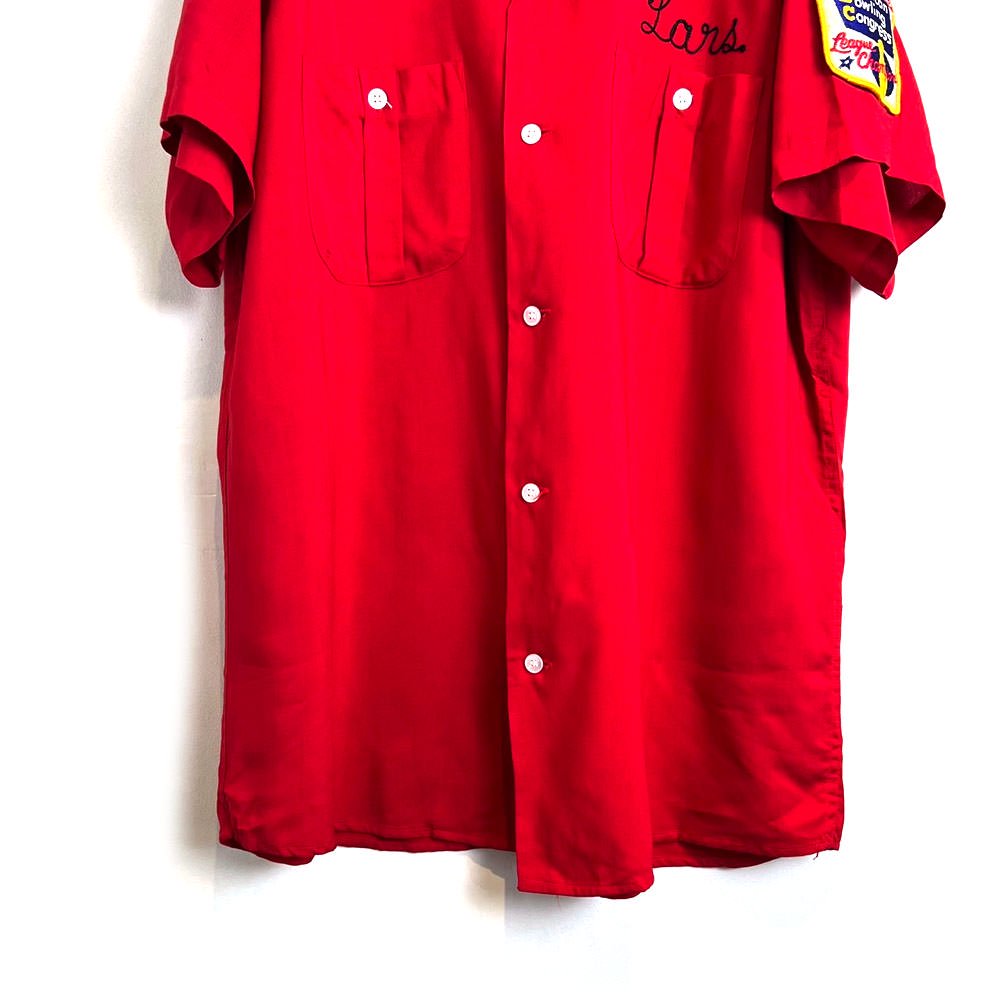 【Hilton】ヴィンテージ レーヨン ボーリングシャツ【1950's-】Vintage Bowling Shirt