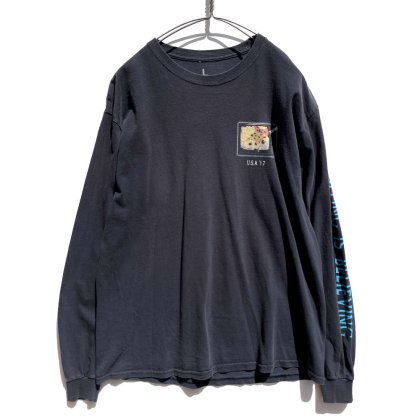  ΡTRAVIS SCOTTۥơ L/S ĥ Tġ2017'sVintage USA Tour T-Shirt