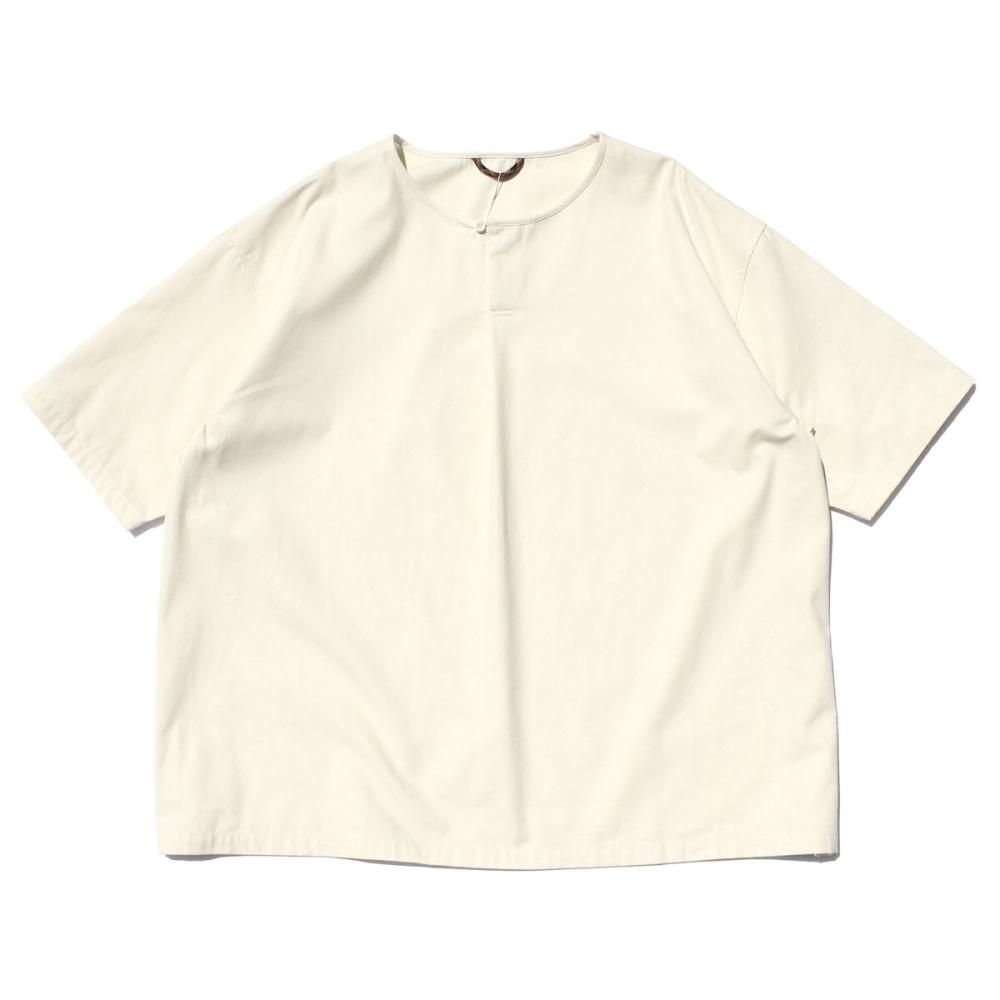 ラウンダバウト【roundabout】S/S オーバーラップ クルーネック