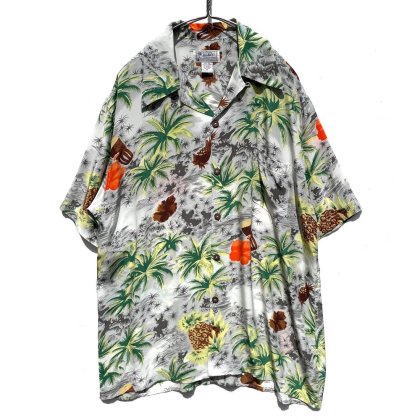  ΡAVANTIۥơ 륯 ϥġAuthentic HawaiiVintage Silk Hawaiian Shirt