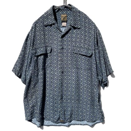  ΡBRUNO - Designed In Italyۥơ S/S ȥץ 졼󥷥ġ1990's-Vintage Rayon Shirt