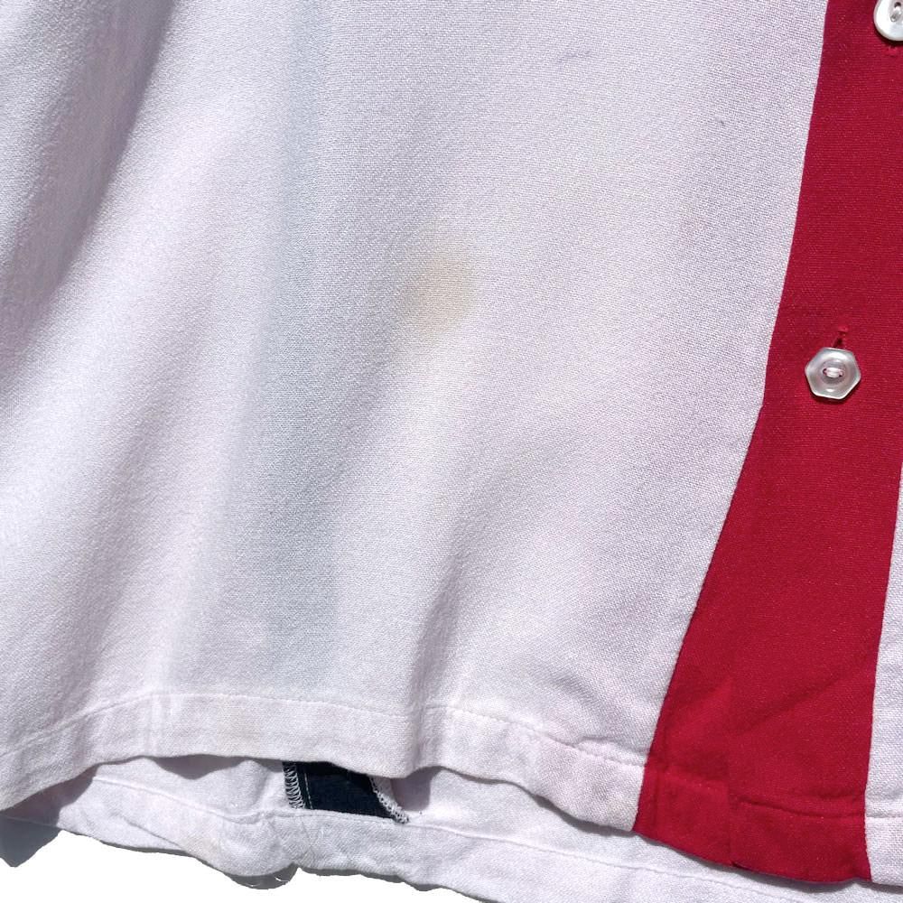Service Bowling Shirt - Union Made 】ヴィンテージ レーヨン