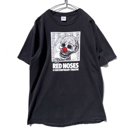  ΡRED NOSES A CONTEMPORARY THEATRE - Made In USAۥơ ץ Tġ1980's-Vintage Print T-Shirt